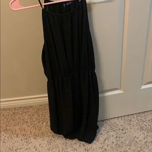 Black, loose, casual dress